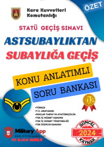 Kara Kuvvetleri Komutanlığı Astsubaylıktan Subaylığa Geçiş Sınavı Kitabı
