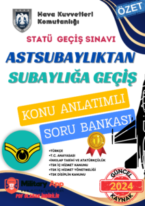 Hava Kuvvetleri Komutanlığı astsubaylıktan subaylığa geçiş sınavı kitabı