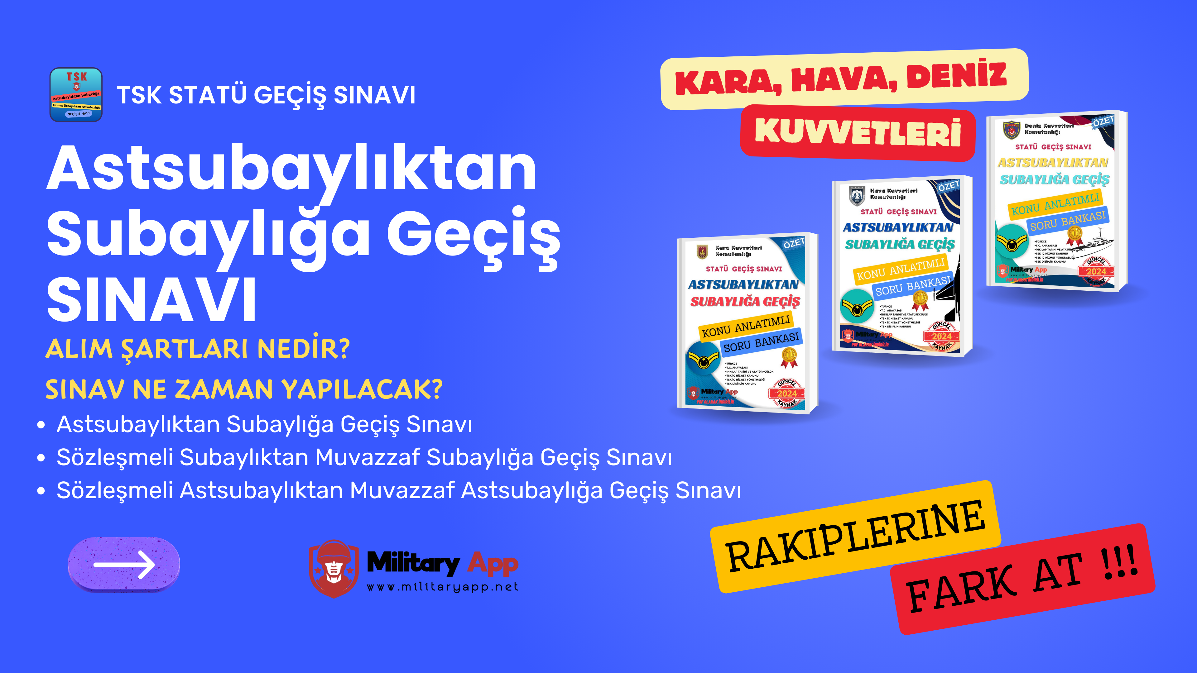 astsubaylıktan subaylığa geçiş şartları