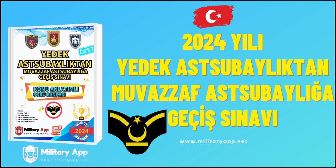 yedek astsubaylıktan muvazzaf astsubaylığa geçiş sınavı