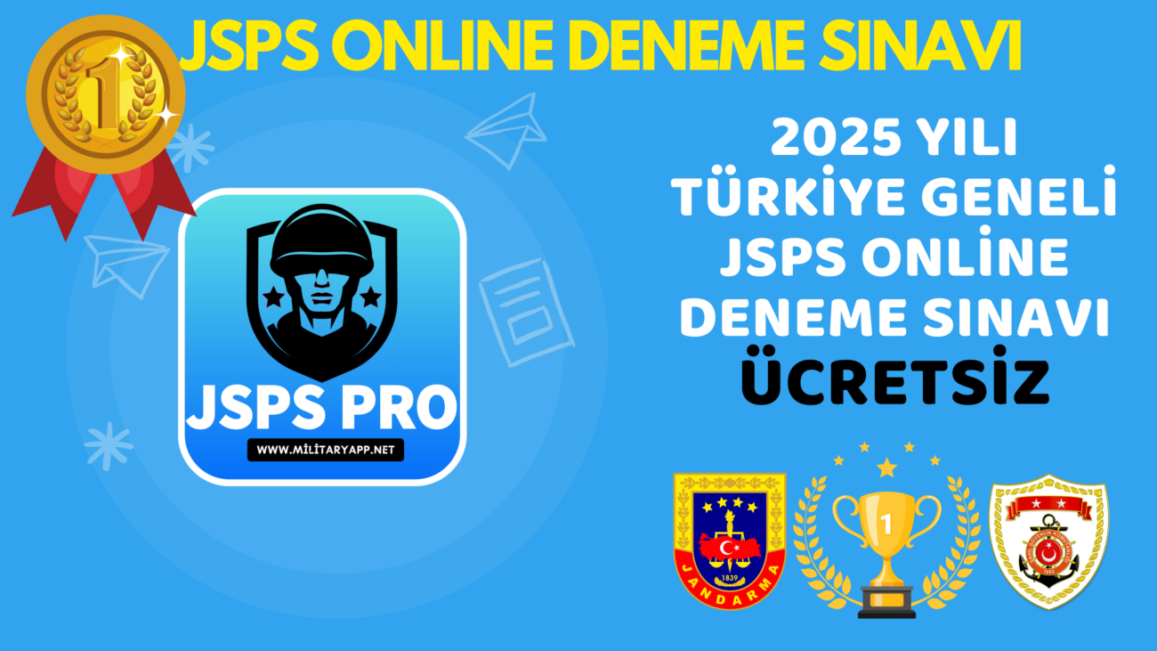 JSPS ONLİNE DENEME SINAVI