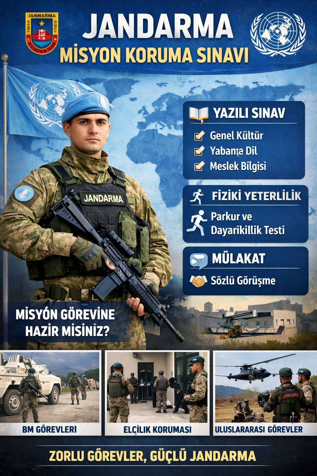 jandarma misyon koruma sınavı
