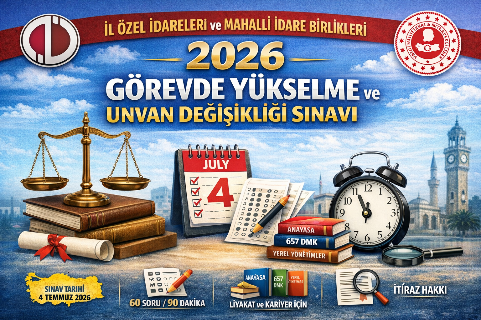 Mahalli İdare Birlikleri Personelinin Görevde Yükselme ve Unvan Değişikliği Sınavı